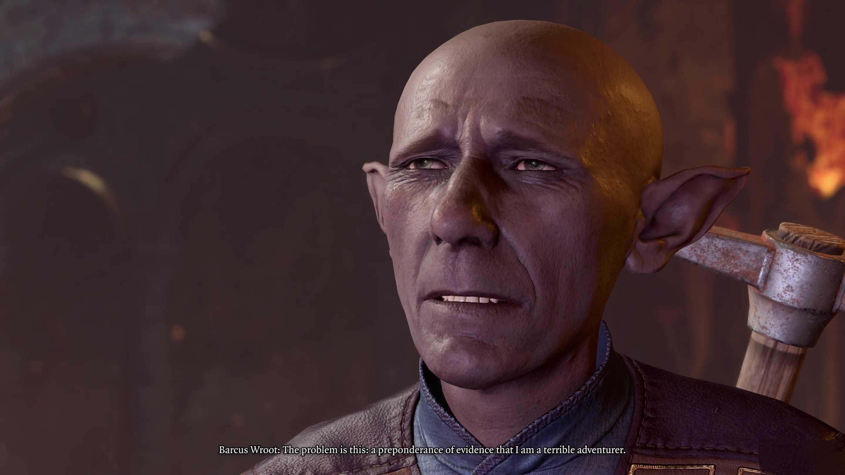 Barcus Wroot from BG3